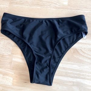 Black bikini bottom
